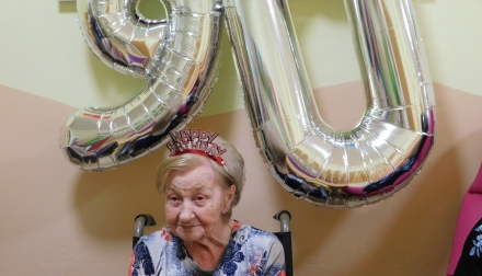Oslava krásných 90 let paní Ludviky