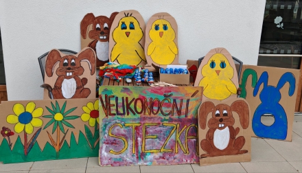 Velikonoční stezka s dětmi z MŠ Radost