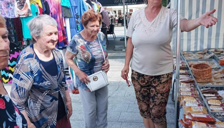 Klienti Domova navštívili farmářské trhy v Karviné