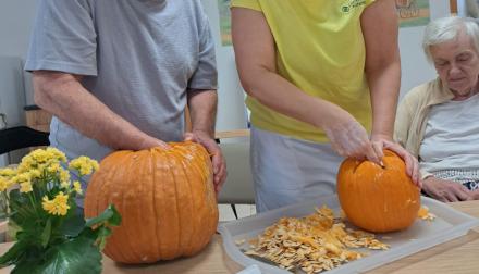 Podzimní výzdoba, tvoření