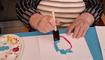 Umělecké tvoření s klienty