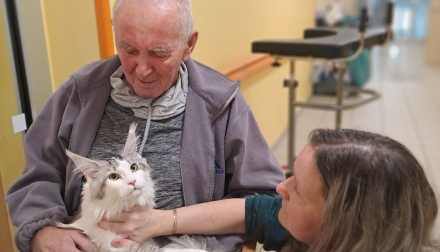 Návštěva kočičí kamarádky Daisy