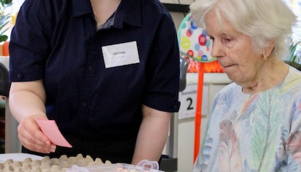 Dobrovolníci z Diakonie přinesli klientům radost a sportovního ducha