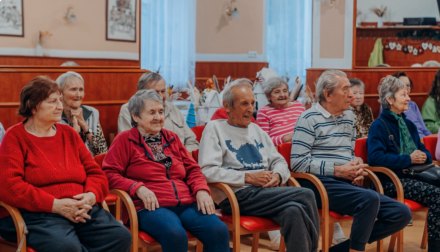 Mikulášská návštěva s nadílkou