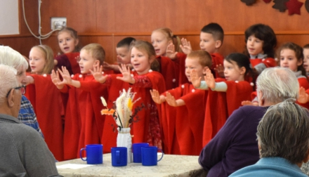 Krásné vánoční vystoupení dětí ze ZŠ Prameny