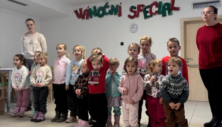 Vánoční návštěvy ze škol a školek