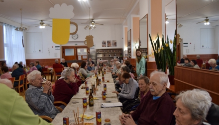 Pivobraní v naší jídelně