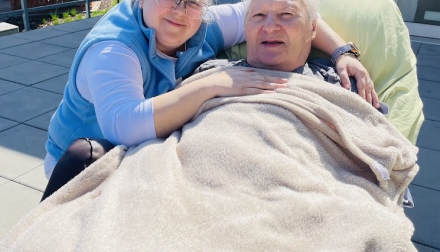 Odpolední posezení na terase