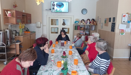 Domov Alzheimer Darkov biblioterapie