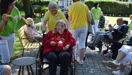 Domov Alzheimer Darkov hravé odpoledne