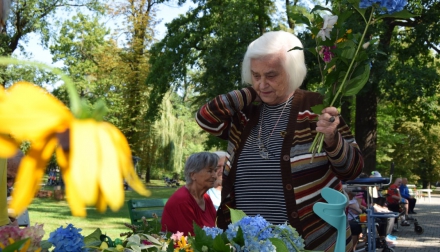 Domov Alzheimer Darkov květinky